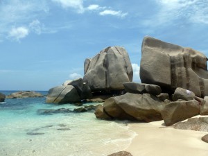 Felsformationen - La Digue